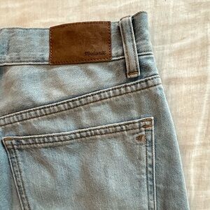 Madewell The '90s Straight Crop Jean
